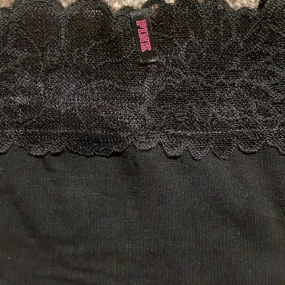 NWT PINK Victoria’s Secret Black Lace Extra Low Rise Hipster Panty - Picture 11 of 12